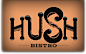 Hush Bistro logo, Hush Bistro contact details