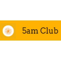 The 5 am Club logo, The 5 am Club contact details