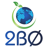 2B0.io (To be zero) logo, 2B0.io (To be zero) contact details