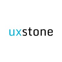 UXStone logo, UXStone contact details