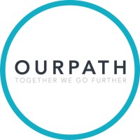 OurPath logo, OurPath contact details