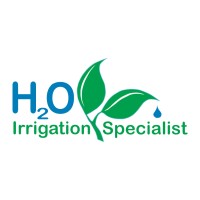 H2O Irrigation logo, H2O Irrigation contact details