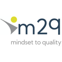 m2q logo, m2q contact details