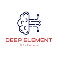 Deep Element AI logo, Deep Element AI contact details