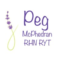 Peg McPhedran RHN RYT logo, Peg McPhedran RHN RYT contact details