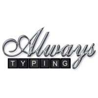 Always Typing logo, Always Typing contact details