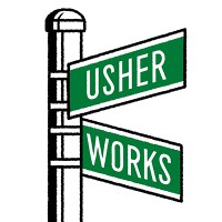 Usher Works logo, Usher Works contact details