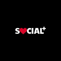 Social+ logo, Social+ contact details