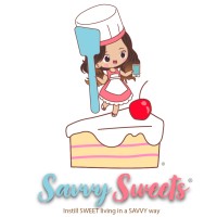 SavvySweets logo, SavvySweets contact details