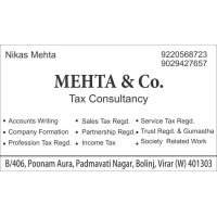 Mehta & Co. logo, Mehta & Co. contact details