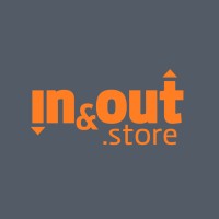 IN&OUT Store logo, IN&OUT Store contact details