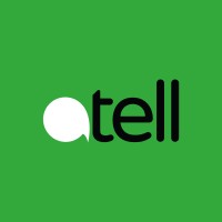 A Tell Communications logo, A Tell Communications contact details