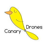 Canary Drones logo, Canary Drones contact details