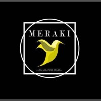 The Meraki Magazine logo, The Meraki Magazine contact details