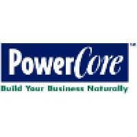 PowerCore logo, PowerCore contact details