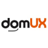 dom UX logo, dom UX contact details