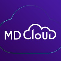 MD Cloud logo, MD Cloud contact details