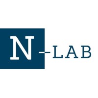 N-LAB logo, N-LAB contact details