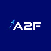 A2F logo, A2F contact details