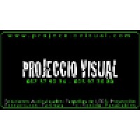 PROJECCIOVISUAL logo, PROJECCIOVISUAL contact details