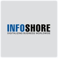 InfoShore logo, InfoShore contact details