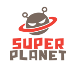 SuperPlanet Games logo, SuperPlanet Games contact details