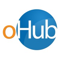 oHub logo, oHub contact details