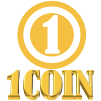 1COIN logo, 1COIN contact details