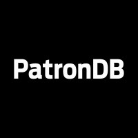 PatronDB logo, PatronDB contact details