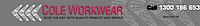 Cole Workwear logo, Cole Workwear contact details