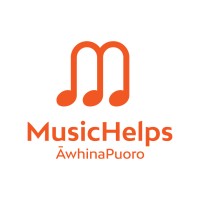 MusicHelps logo, MusicHelps contact details