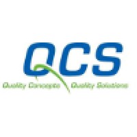 QCS logo, QCS contact details