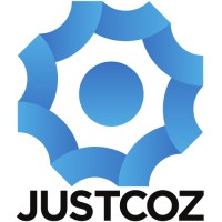 JustCoz logo, JustCoz contact details