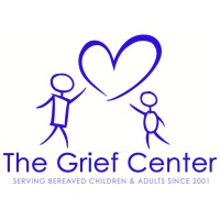 The Grief Center logo, The Grief Center contact details