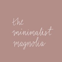 The Minimalist Magnolia logo, The Minimalist Magnolia contact details