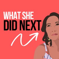 What She Did Next - Podcast logo, What She Did Next - Podcast contact details