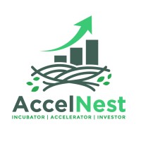 AccelNest logo, AccelNest contact details