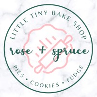 Rose + Spruce logo, Rose + Spruce contact details