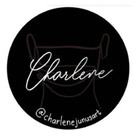 charlenejunusart logo, charlenejunusart contact details