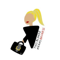 This Blonde Means Business logo, This Blonde Means Business contact details