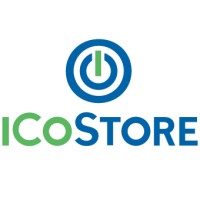 iCoStore logo, iCoStore contact details