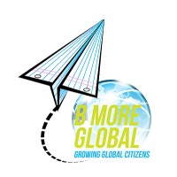 B More Global logo, B More Global contact details