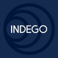 INDEGO logo, INDEGO contact details