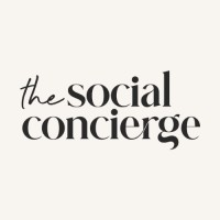 The Social Concierge logo, The Social Concierge contact details