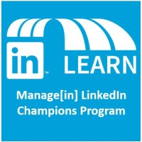 LEARN Manage[in] LinkedIn Champions Program logo, LEARN Manage[in] LinkedIn Champions Program contact details