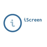 iScreen logo, iScreen contact details