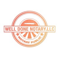 Well Done Notary, LLC logo, Well Done Notary, LLC contact details