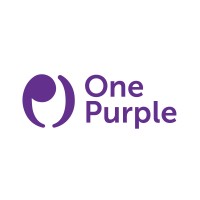 One Purple logo, One Purple contact details