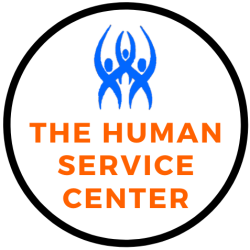 The Human Service Center logo, The Human Service Center contact details