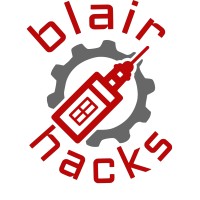 BlairHacks logo, BlairHacks contact details